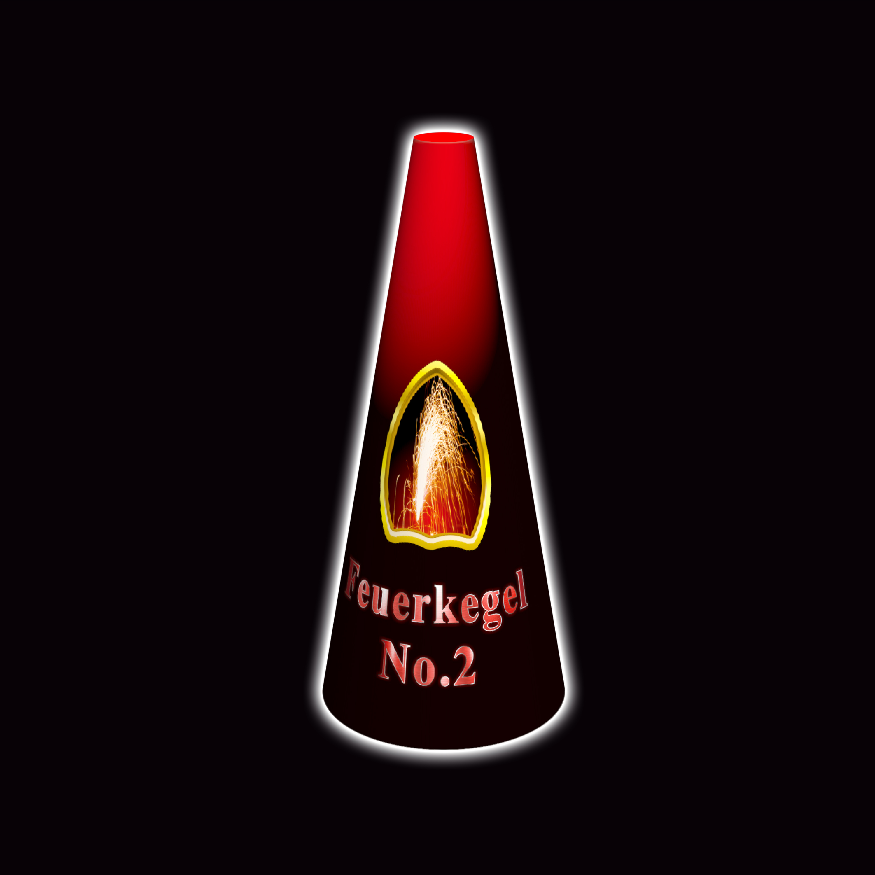 Feuerkegel No. 2